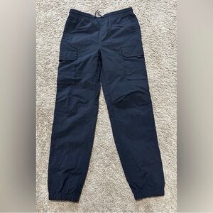 LCKR Kids BLACK Cargo Joggers SIZE L F-11